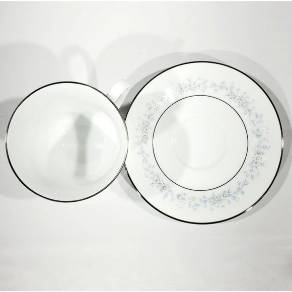 Vintage Contemporary Noritake MARYWOOD Teacup & Saucer Replacement Set # 2181 - Picture 6 of 12